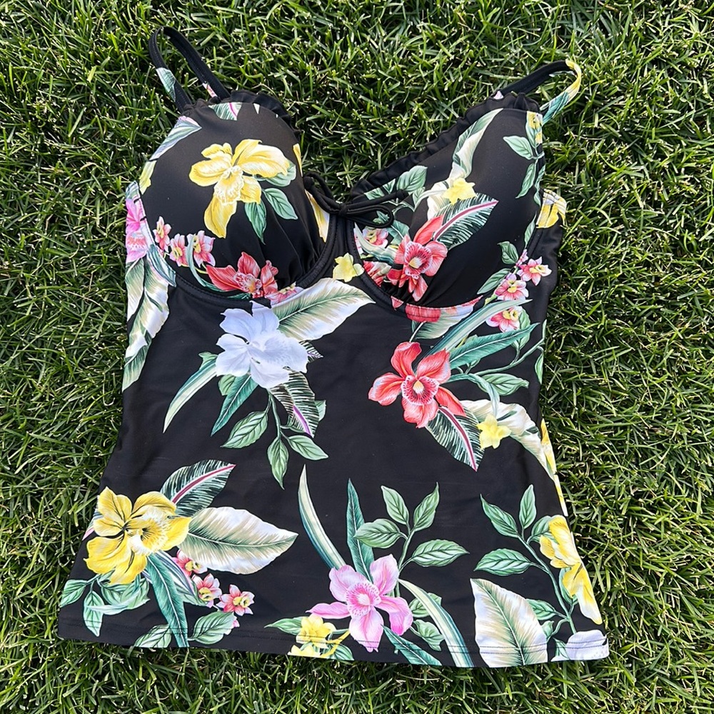 Pour Moi bra size floral tankini